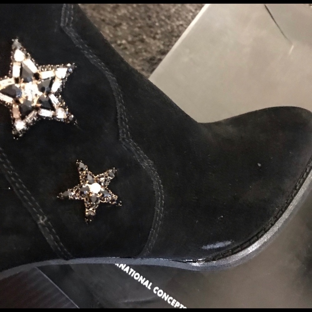 357  inc anna sui embroidered boots - Picture 5 of 5